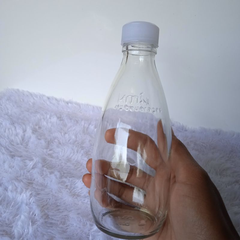 botol zoda kosong / botol kaca 250ml / botol madu / botol asi