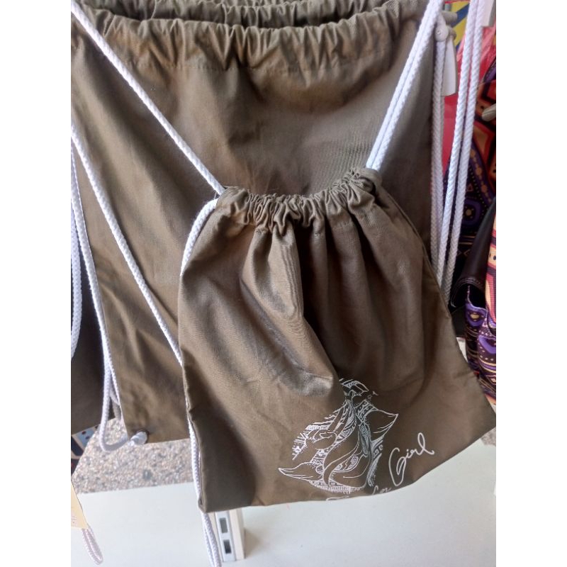 TAS STRING BAG SURFER GIRL ORIGINAL SALE