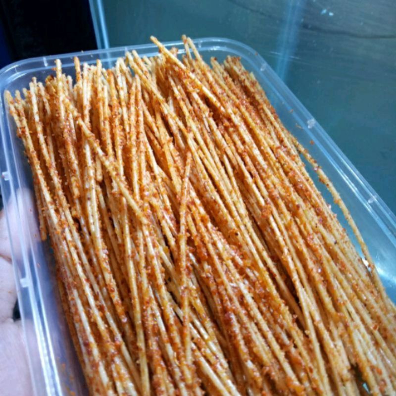 

Mie Lidi pedas manis bbq cemilan