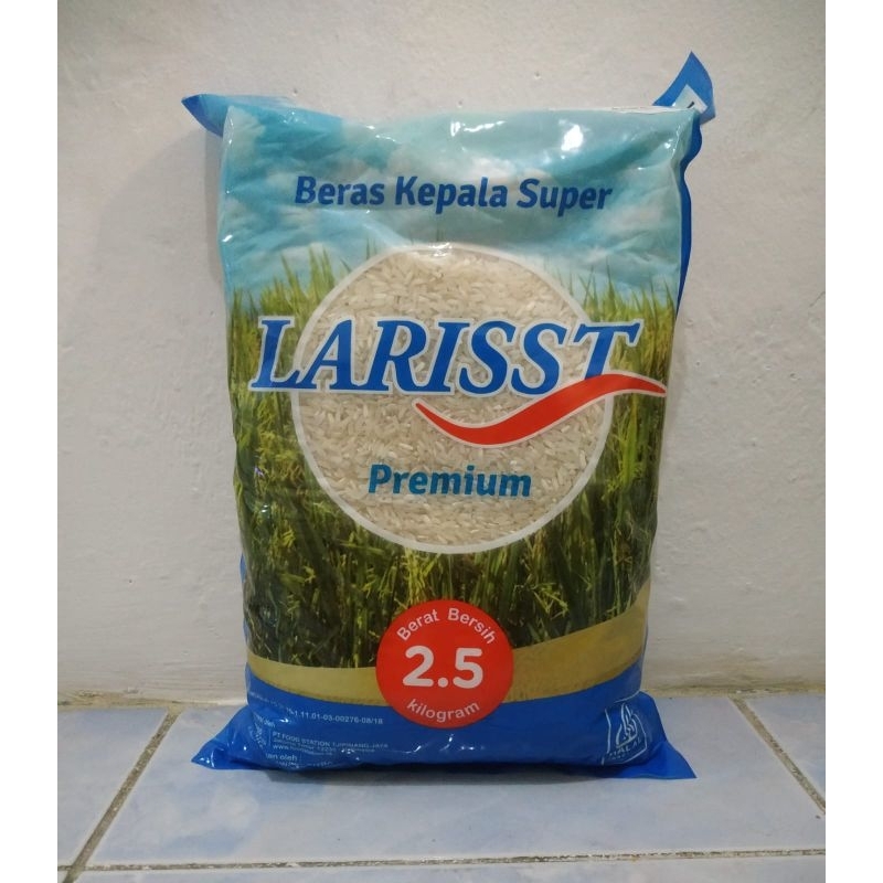 

Beras 2,5 kg Larisst