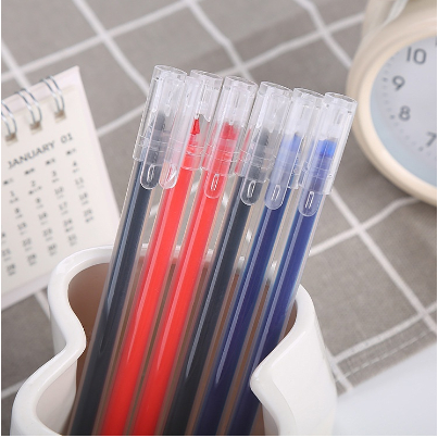 

Pulpel Gel 0.5mm Bolpoin Pena Pulpen Tinta Gel Cair Pena Transparant Pen Gel