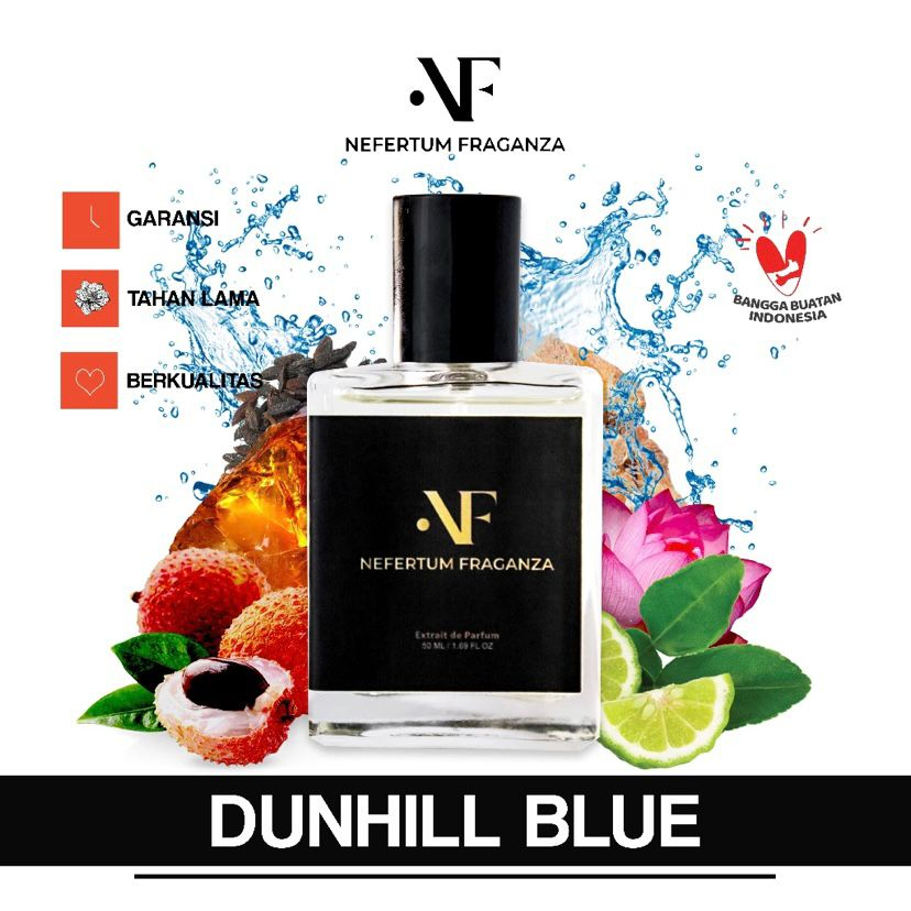 PARFUM DUNHIL BLUE - MINYAK WANGI TAHAN LAMA