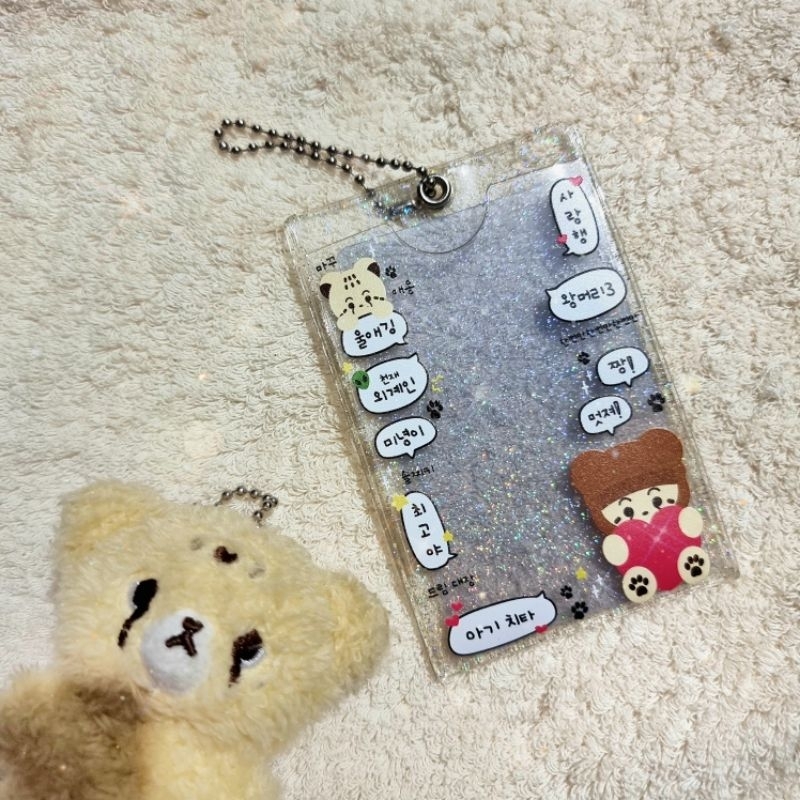Photocard Holder NCT Mark Baby Cheetah Dream 127 cahol