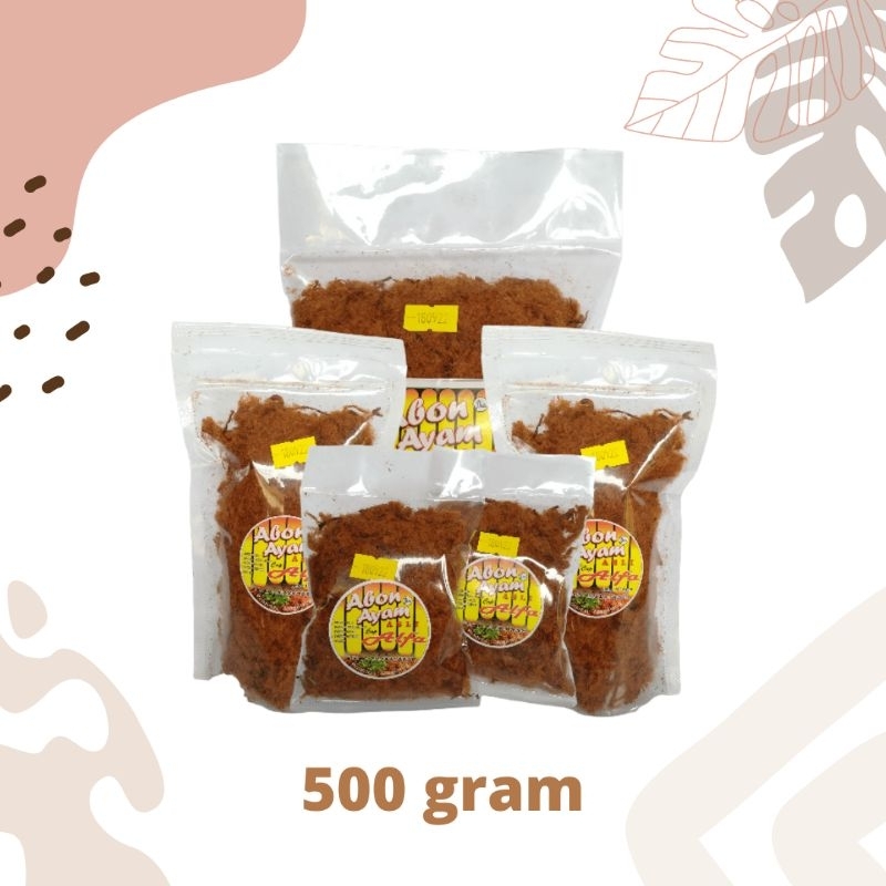 

Abon Ayam Asli Alfa 500gr