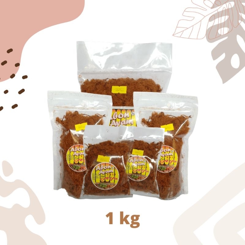 

Abon Ayam Asli Alfa 1kg