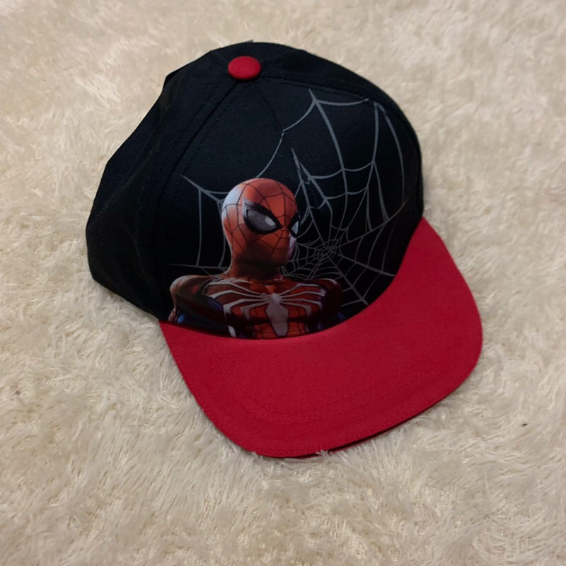 Max Cap Spiderman / Topi Spiderman size 1-3y