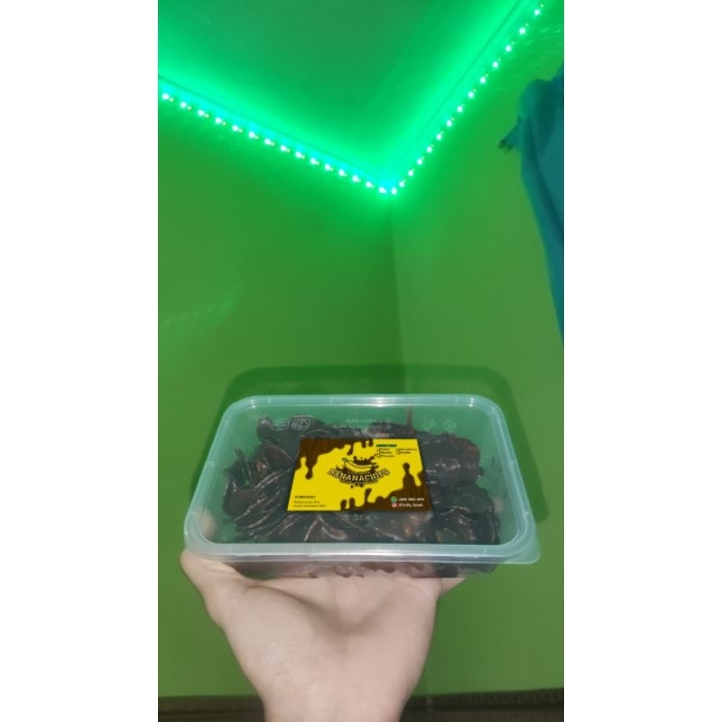 

keripik pisang coklat lumer