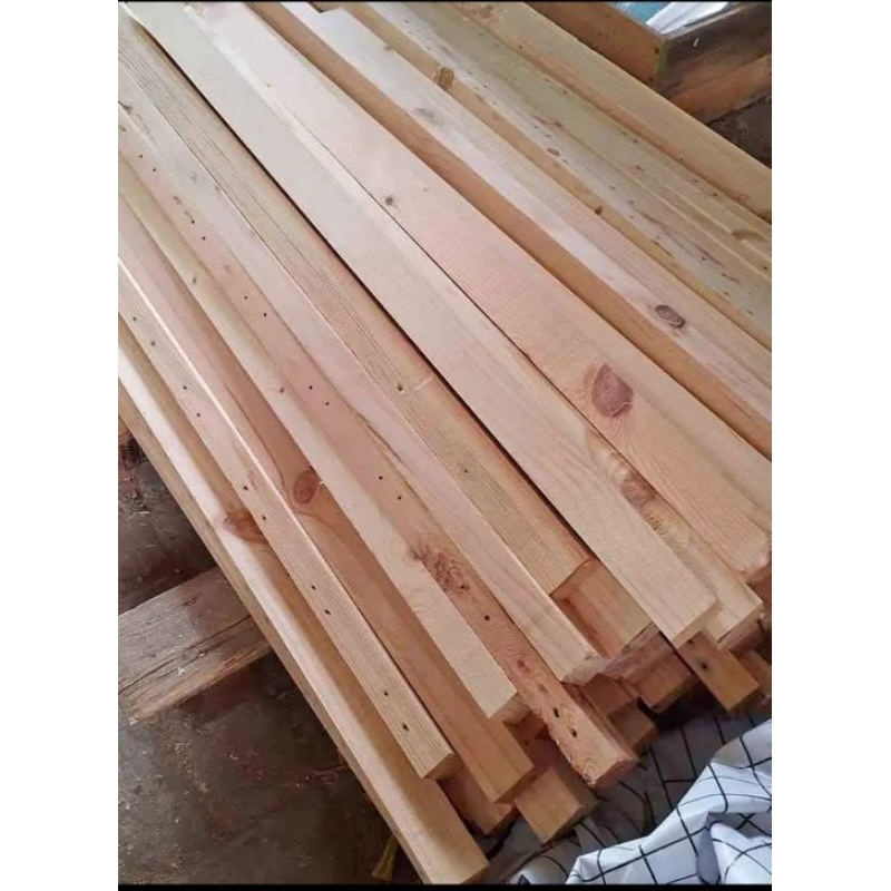 Balok reng kayu pinus jati belanda 4x4