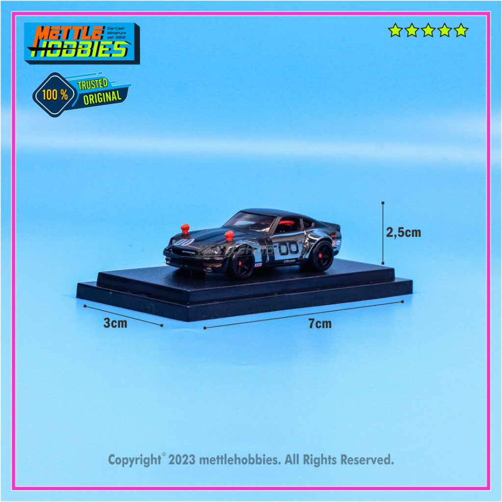 Hot Wheels Custom 72 Datsun 240Z Diecast Miniatur Replika Mobil 1:64 Red Line Club [ RLC ]