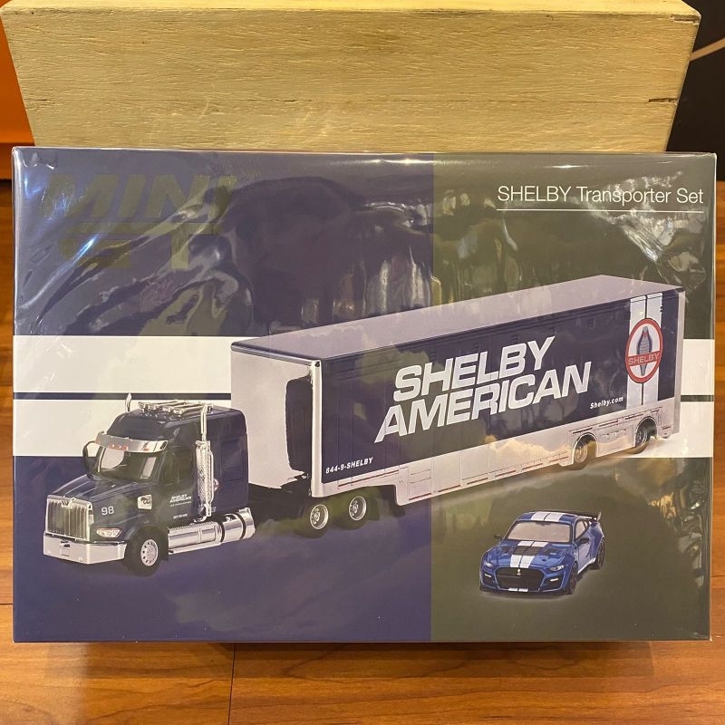 MINIGT SHELBY TRANSPORTER SET MINI GT