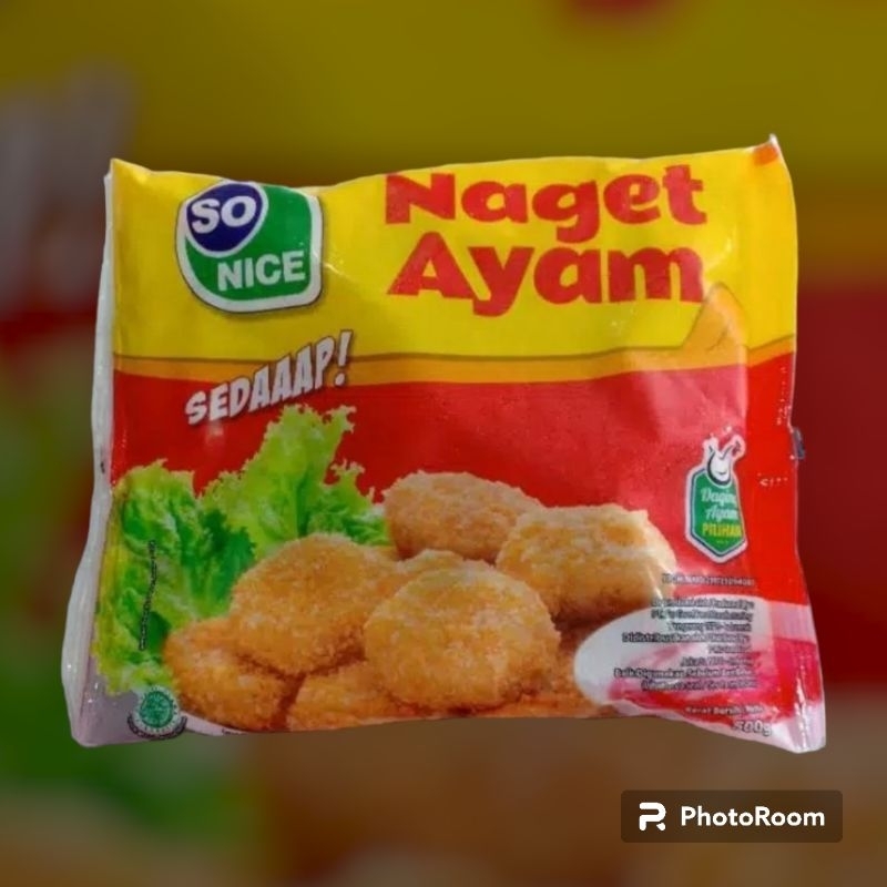 

RN_Frozen - SO NICE Nugget Ayam Sedaaap! Berat 500gr