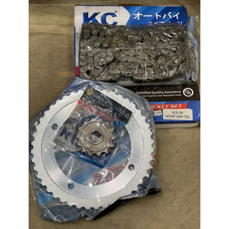 GEARSET KLX 150 KC GEAR PAKET KLX