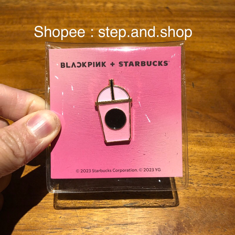 Starbucks Enamel Pin Blackpink - Frappuccino Cup - Limited Edition