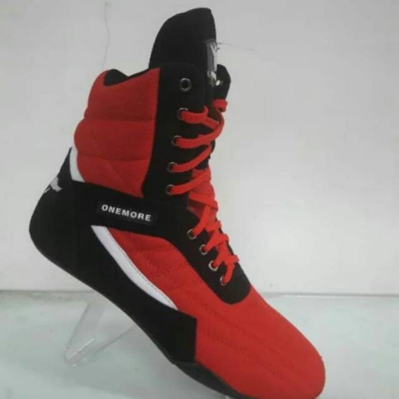 Onemore Sepatu Fitness Gym & Squat Art 006 Warna Merah