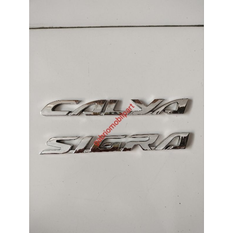 emblem belakang calya sigra emblem harga 1pcs