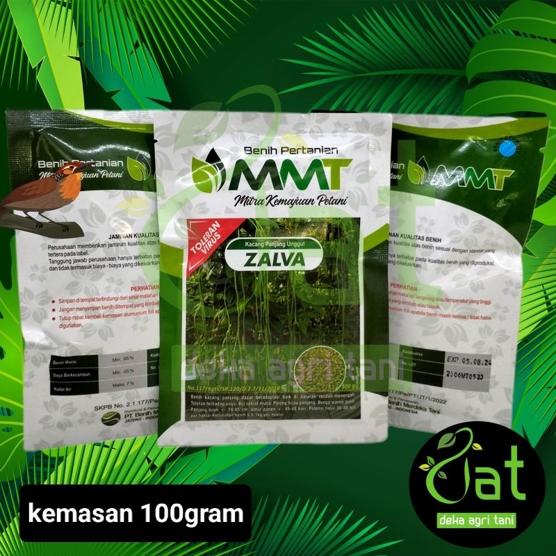 BIBIT BENIH KACANG PANJANG UNGGUL ZALVA 100GR zalfa