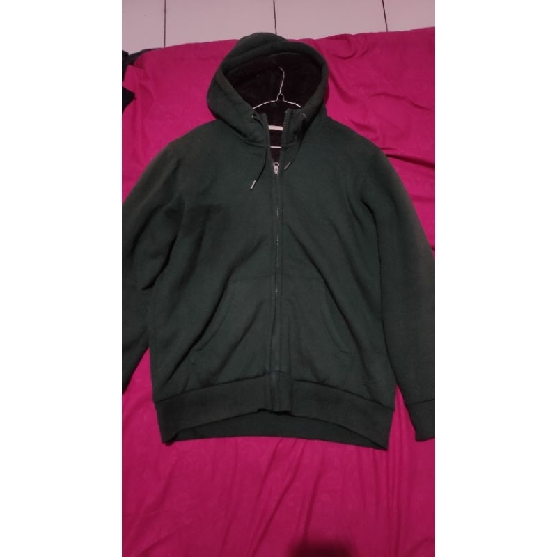 Hoodie sherpa dalam