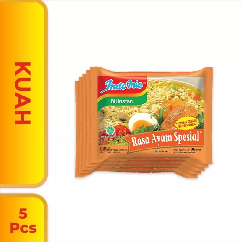 

INDOMIE KUAH RASA AYAM SPESIAL