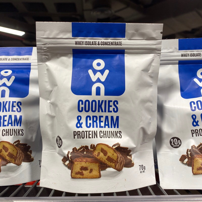 

OWN COOKIES PROTEIN CHUNKS