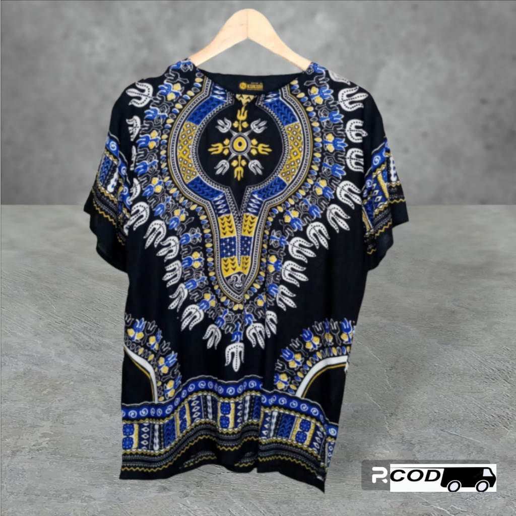 Terlaris baju kaos dashiki / baju bangkok / kaos harian / kaos uje random thailand  kaos pria wanita