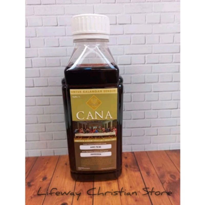 

Best Seller Product - Minuman Perjamuan Gereja Cana Isi 1 Liter