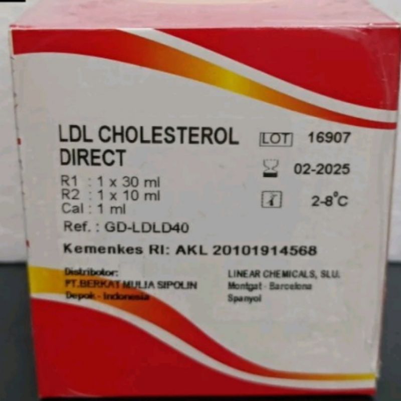 LDL Cholesterol Direct 2x40ml Glory
