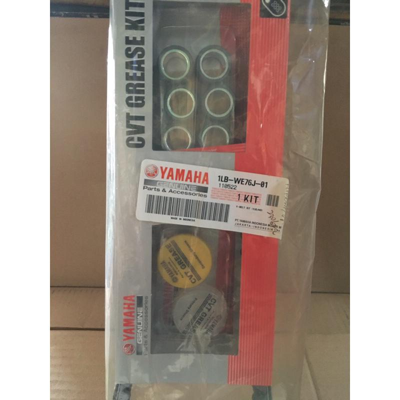 V BELT SET YAMAHA ASLI 100% 1LB-WE76J-00 XEON,XEON RC