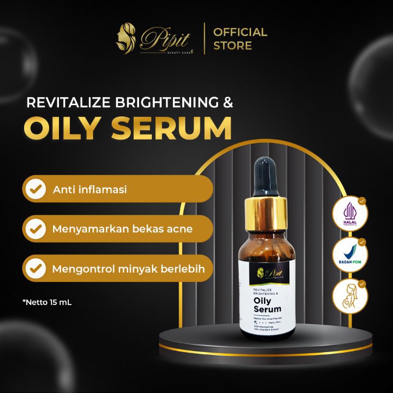 Pipit Beauty Care - Revitalize Brightening & Oily Serum