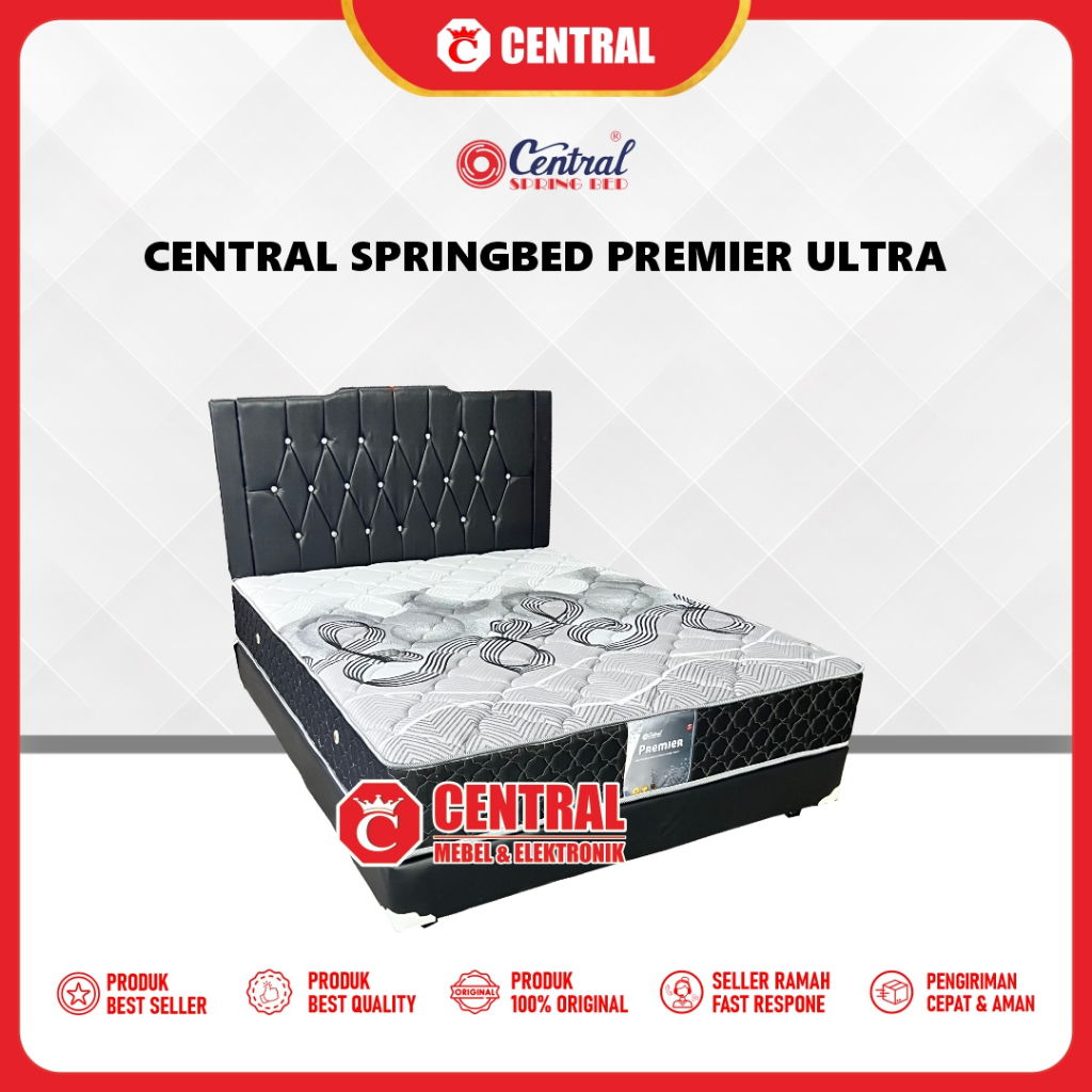 CENTRAL SPRINGBED PREMIER 120/140/160/180/200