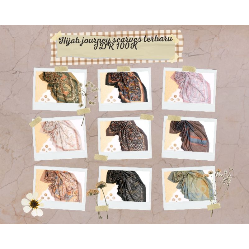 Hijab journey scarves