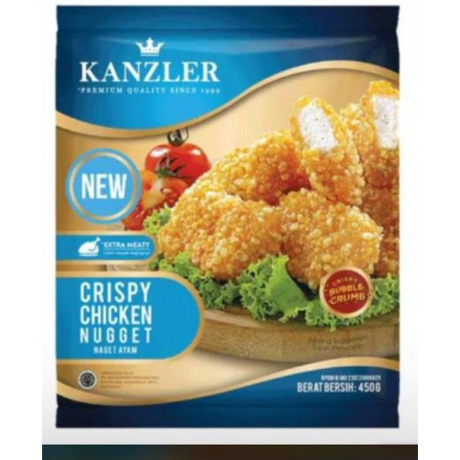 

Kanzler Crispy Chicken Nuget uk 450 gr