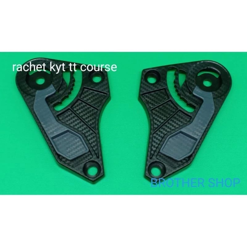 rachet helm KYT TTC course/dudukn kaca helm TTC  course