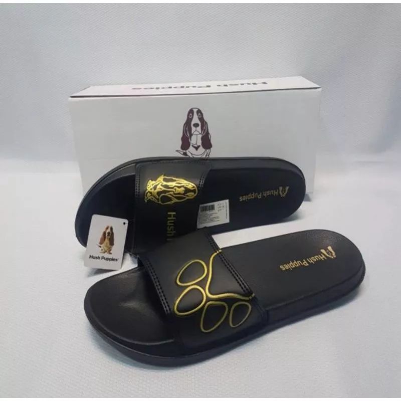 Sandal Slide Hush Puppies Pria Wanita Sandal Slop Hush Puppies Sandal Slip On