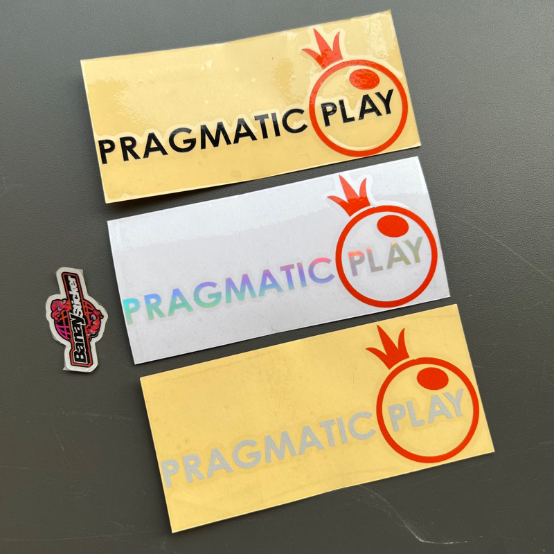 Stiker Sticker PRAGMATIC PLAY cutting