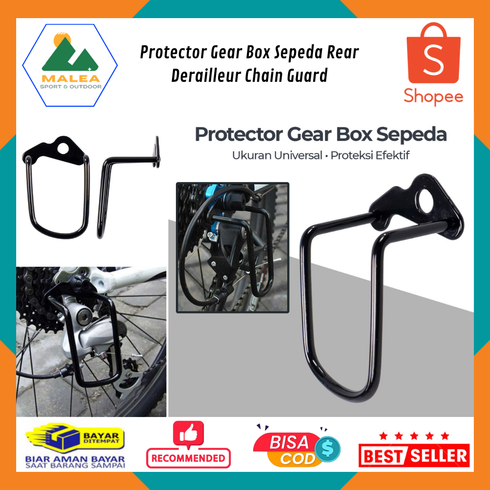 Protector Gear Box Sepeda Rear Derailleur Chain Guard / Aksesori Sepeda pelindung gigi belakang sepe