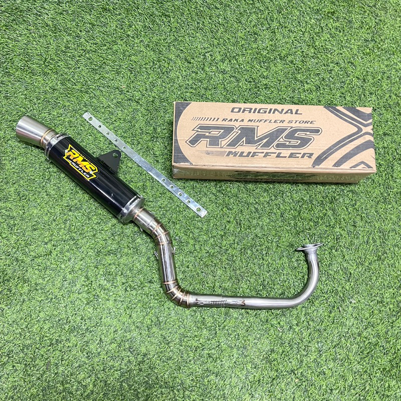 knalpot rms samlong beat fi beat esp eco street beat kerbu scoopy vario 110fi black samlong sarangan