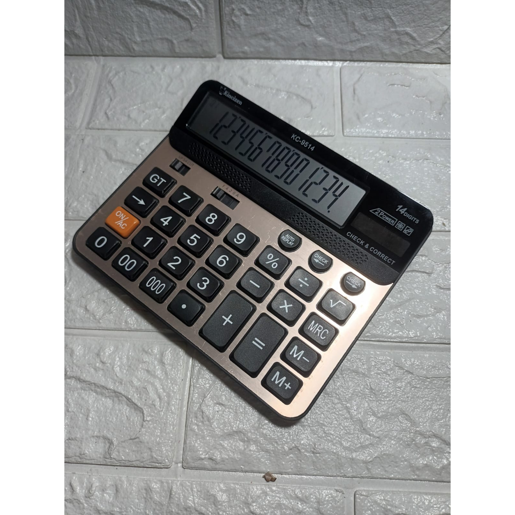 

kalkulator calculator dagang ct 9514/14digit