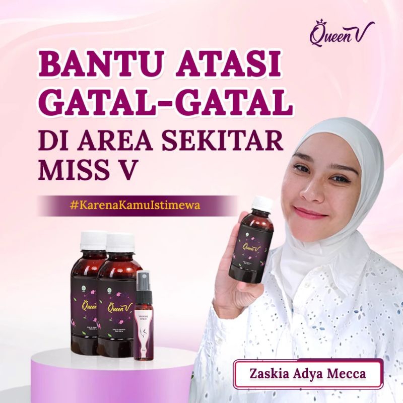 Paket Promo 2madu QueenV + 1 Vminime Spray BPOM HALAL