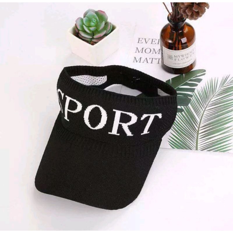 Topi senam wanita zumba / topi jogging / topi olahraga / topi wanita / topi pantai