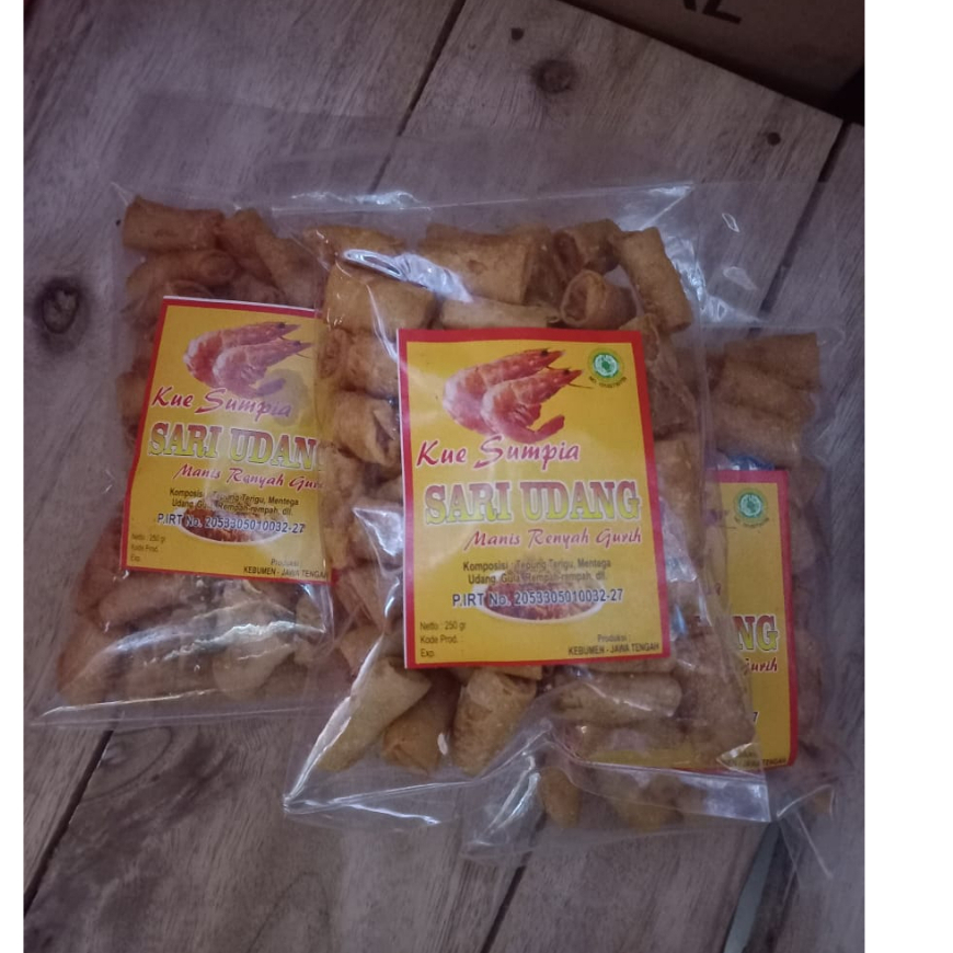 

Sari Udang Sumpia Udang Enak Gurih 250 gr