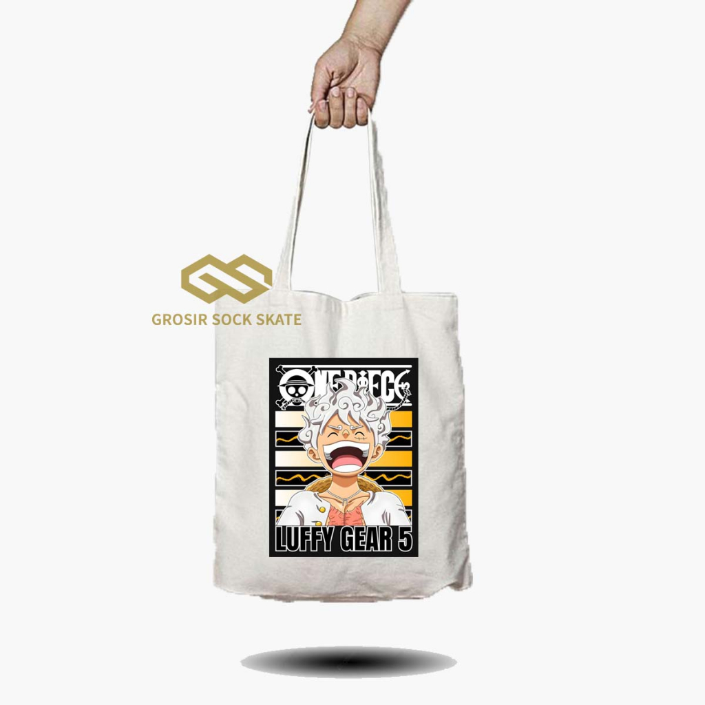 Tas Totebag Anime One Piece Pria Wanita