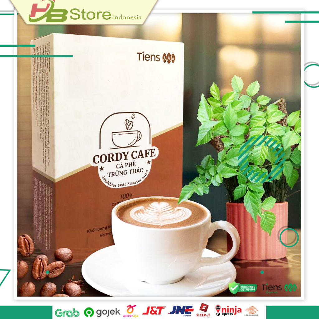 

Cordy Cafe Tiens | Minuman Kesehatan Kopi Herbal Kekinian dan Murah | Kopi Penambah Stamina Untuk Pria Dewasa