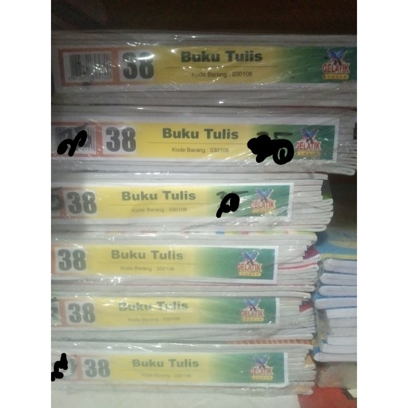 

BUKU TULIS GELATIK 38 LEMBAR