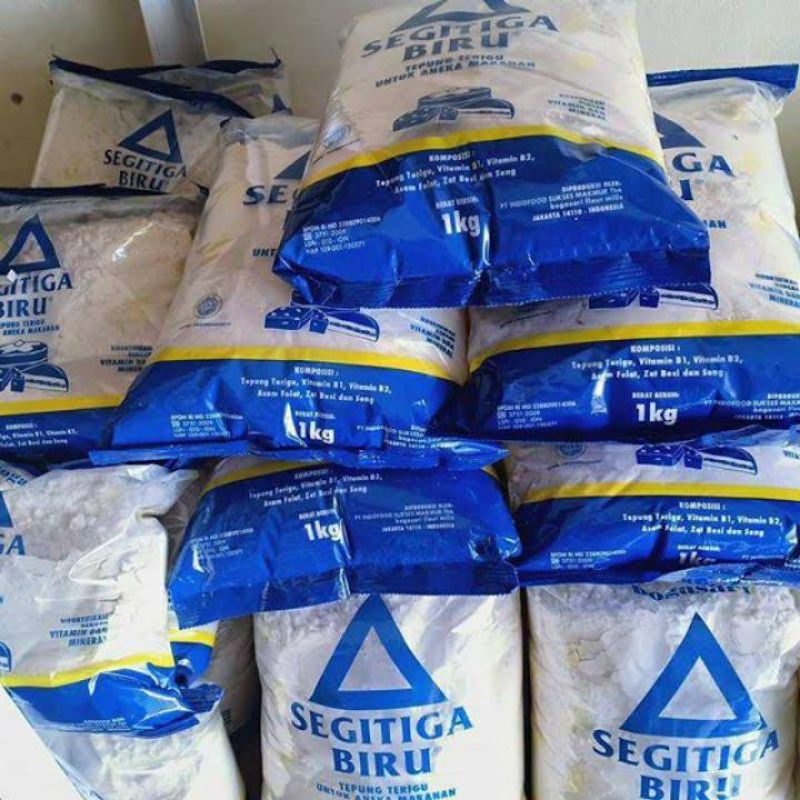 

Tepung segitiga Biru 1kg