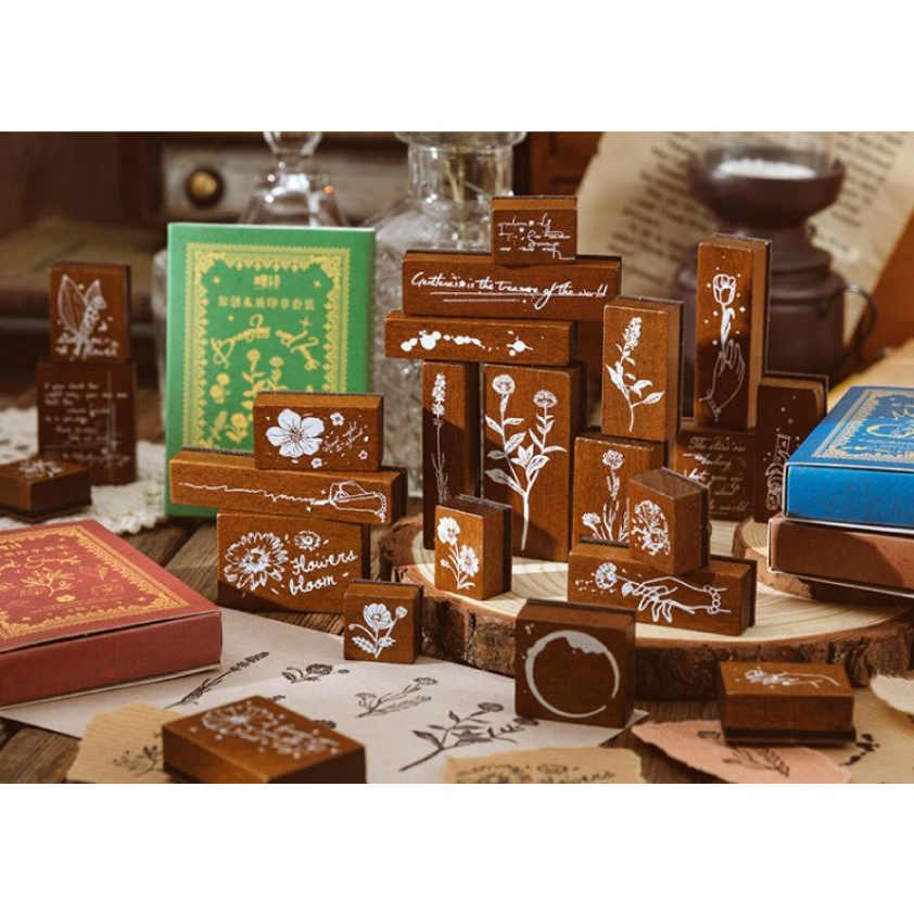 

NONS PROJECT WOODEN STAMP VINTAGE