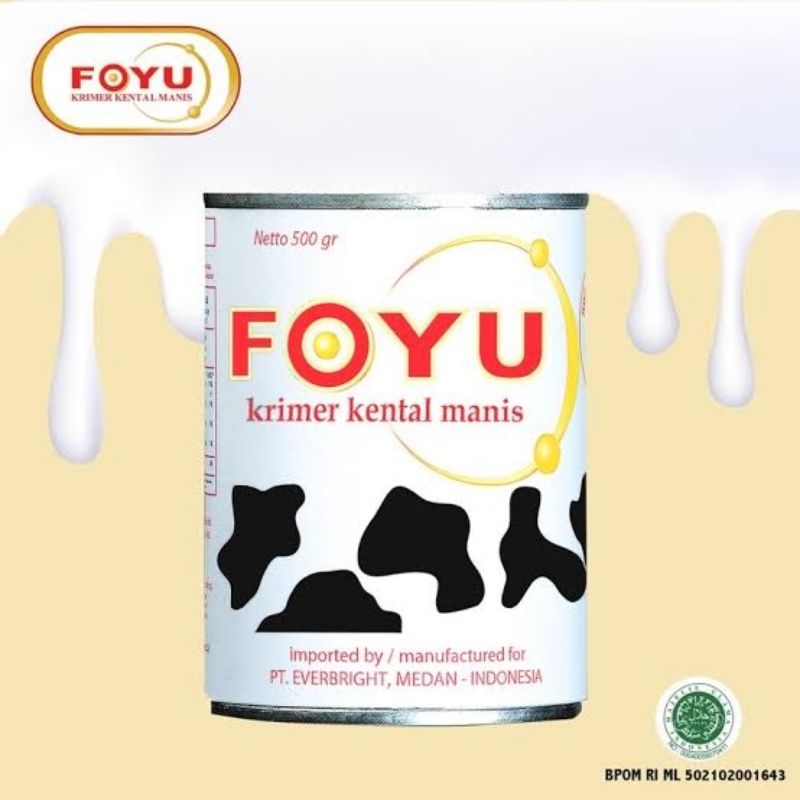 

Susu Kaleng Kental Manis Foyu 500g