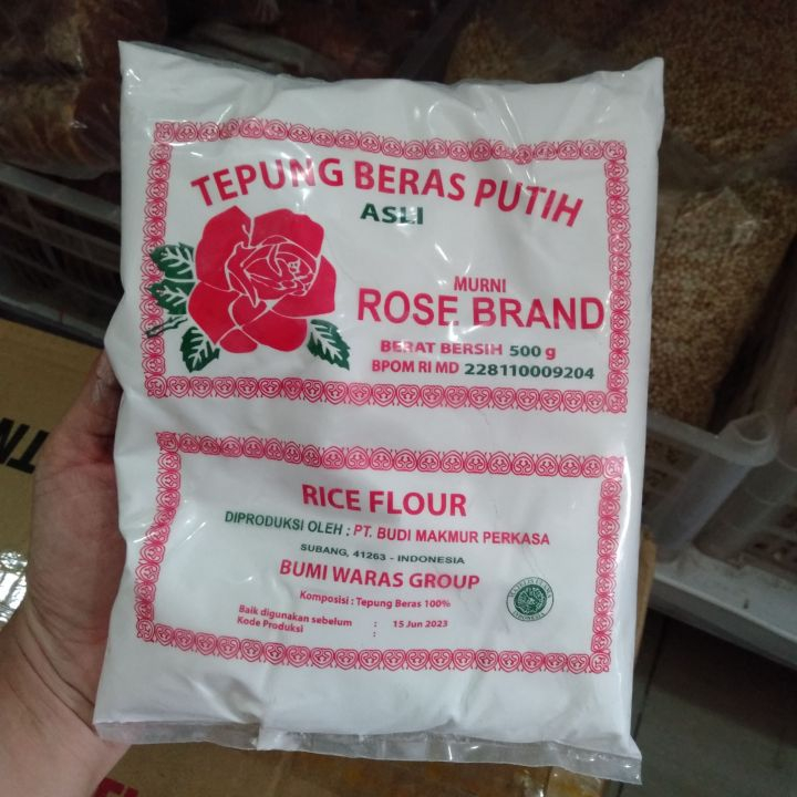 

Tepung Beras Rose Brand PUTIH 500 gr Rice Flour MURAH HALAL