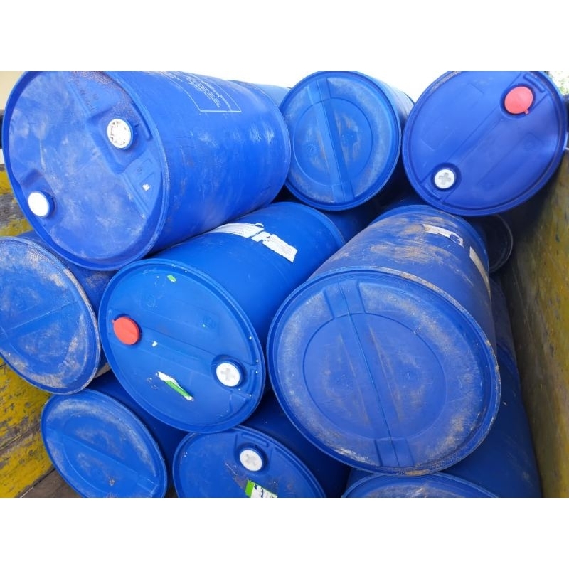 Drum  plastik 200 liter.tk. tong 200liter.bahan tebal hdpe. penampungan air