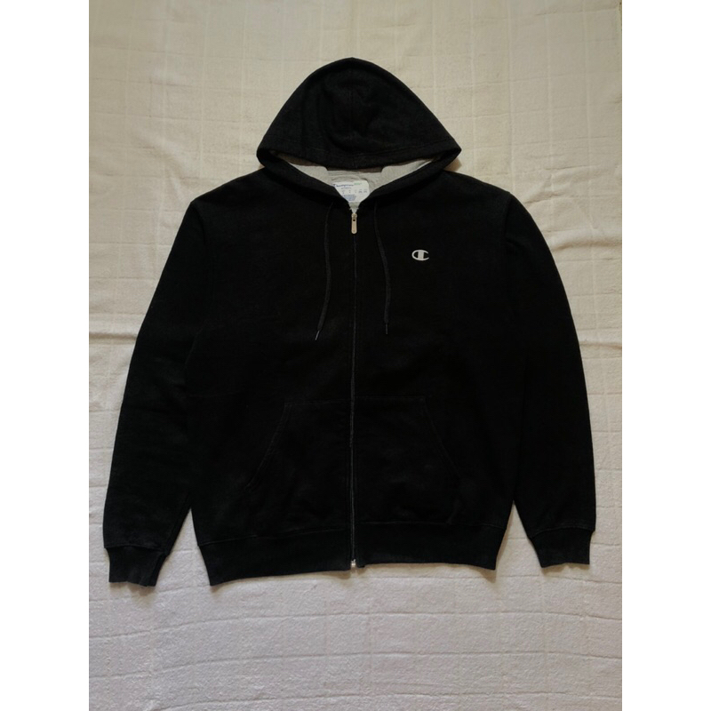 PRELOVED HOODIE CHAMPIONS HITAM PEKAT
