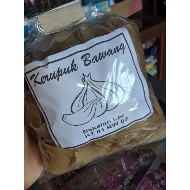

SNACK KERUPUK BAWANG
